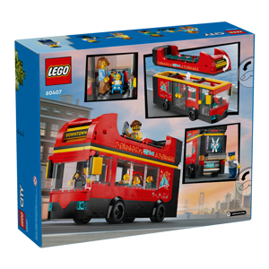 Lego Red Double-Decker Sightseeing Bus 60407